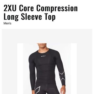 NWT size L men’s compression too long sleeve 2XU